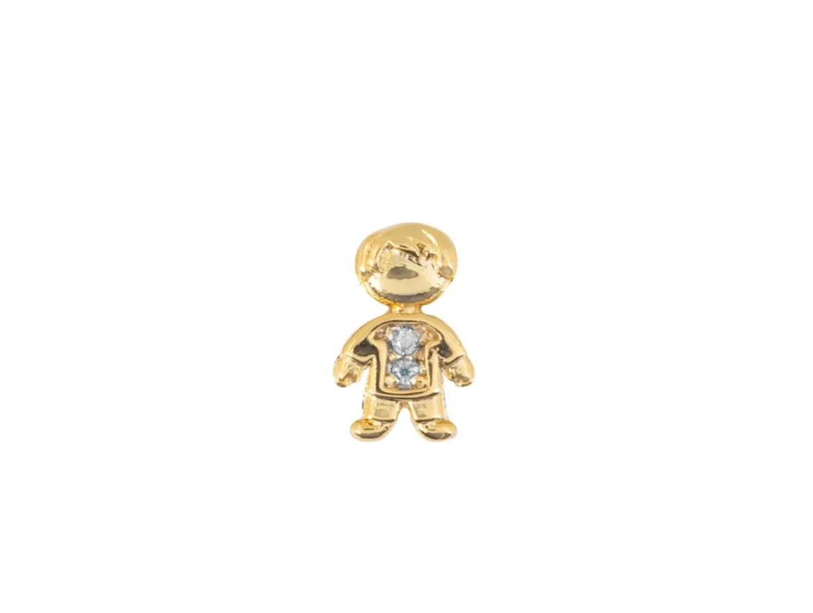 14k Skinny Boy Charm (yellow)