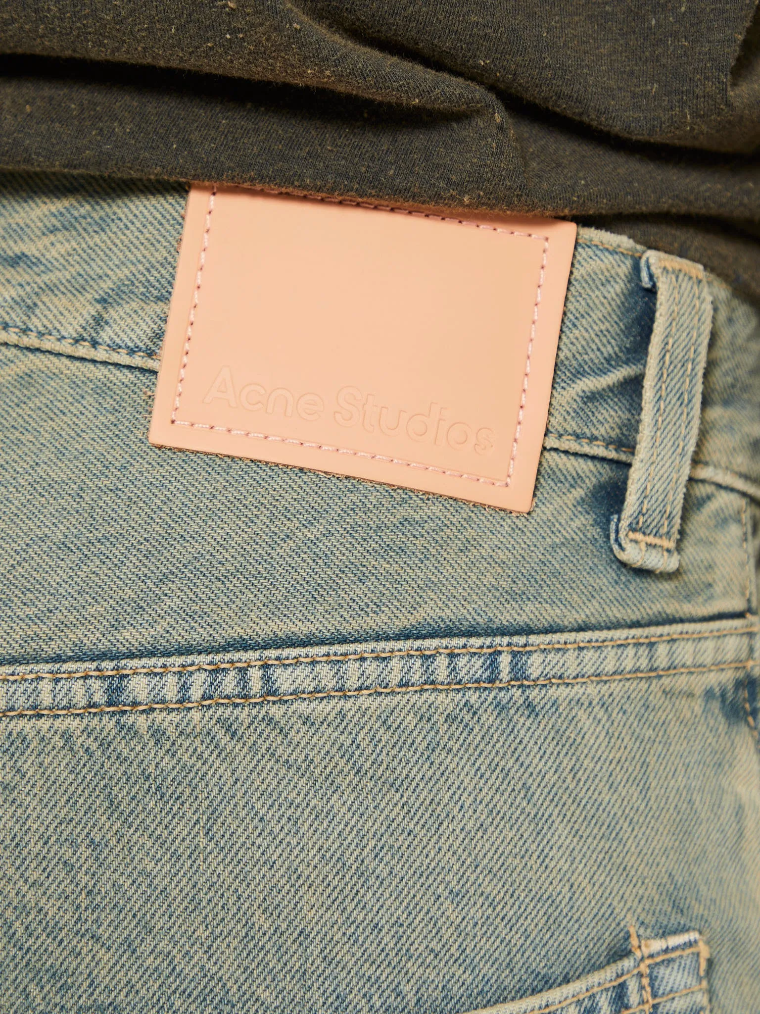 2023F Super Baggy Fit Jeans in Blue and Beige