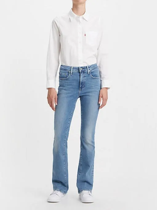 725 HIGH RISE BOOTCUT DENIM | BLUE WAVE LIGHT