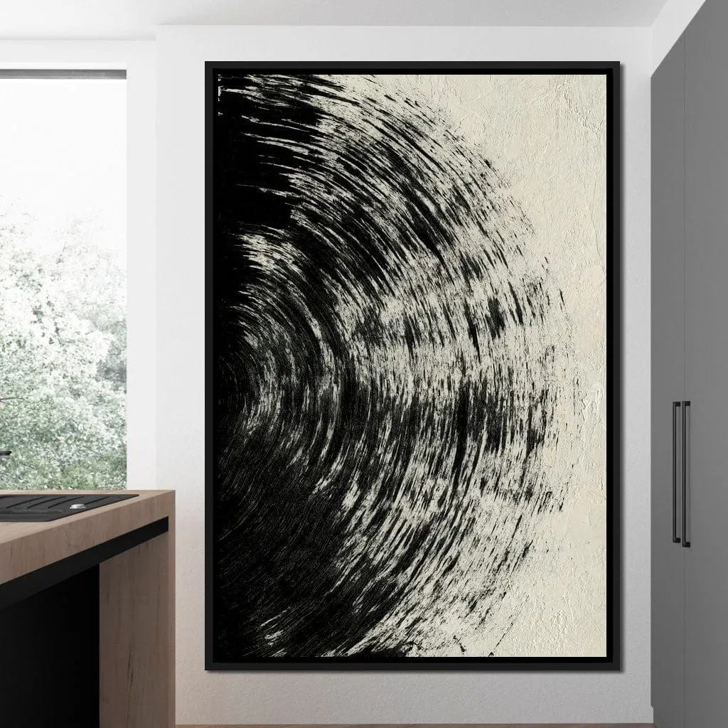 Abstract Black Circle - Evgeny Vetrov