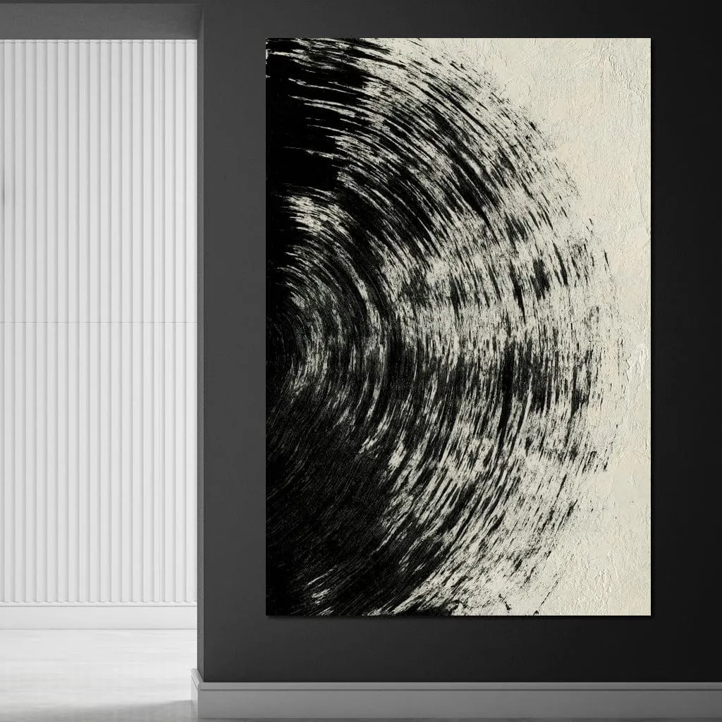 Abstract Black Circle - Evgeny Vetrov