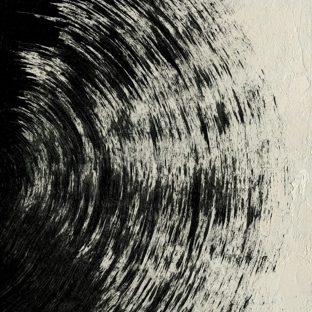 Abstract Black Circle - Evgeny Vetrov