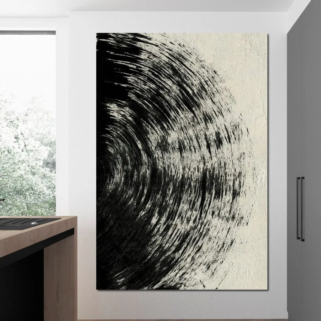 Abstract Black Circle - Evgeny Vetrov