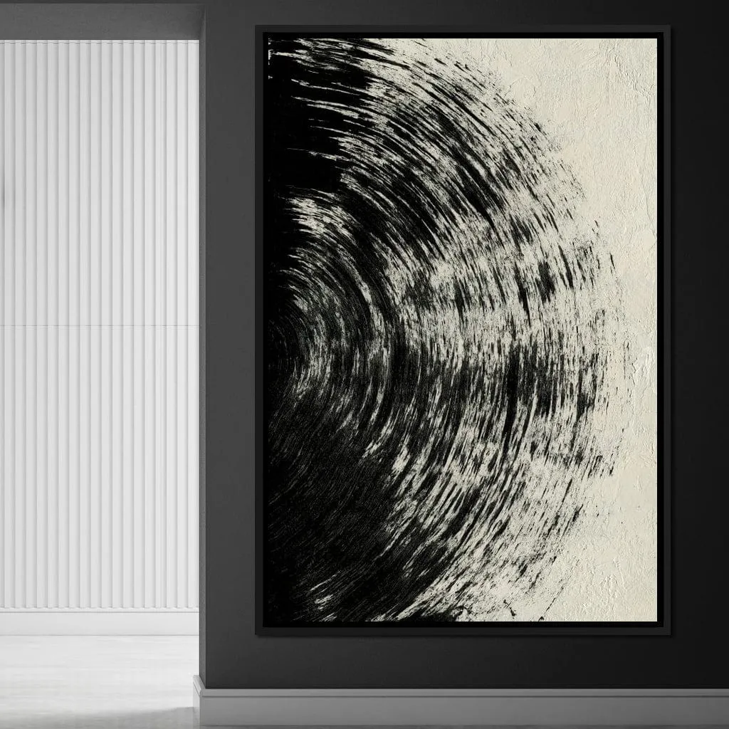 Abstract Black Circle - Evgeny Vetrov