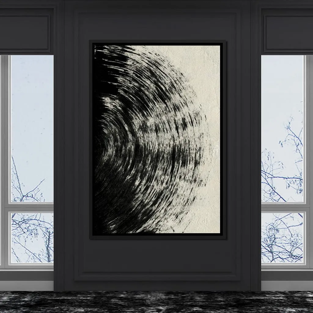 Abstract Black Circle - Evgeny Vetrov
