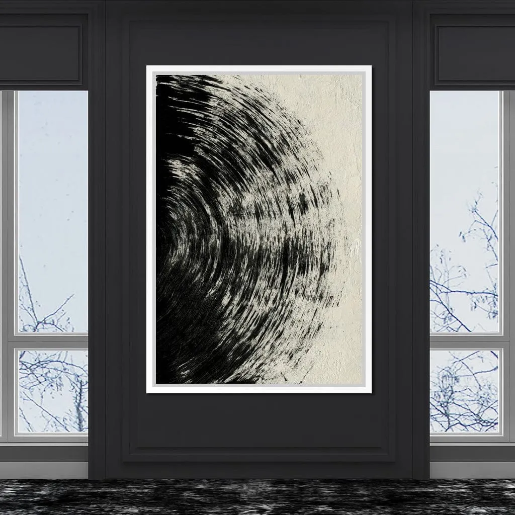 Abstract Black Circle - Evgeny Vetrov