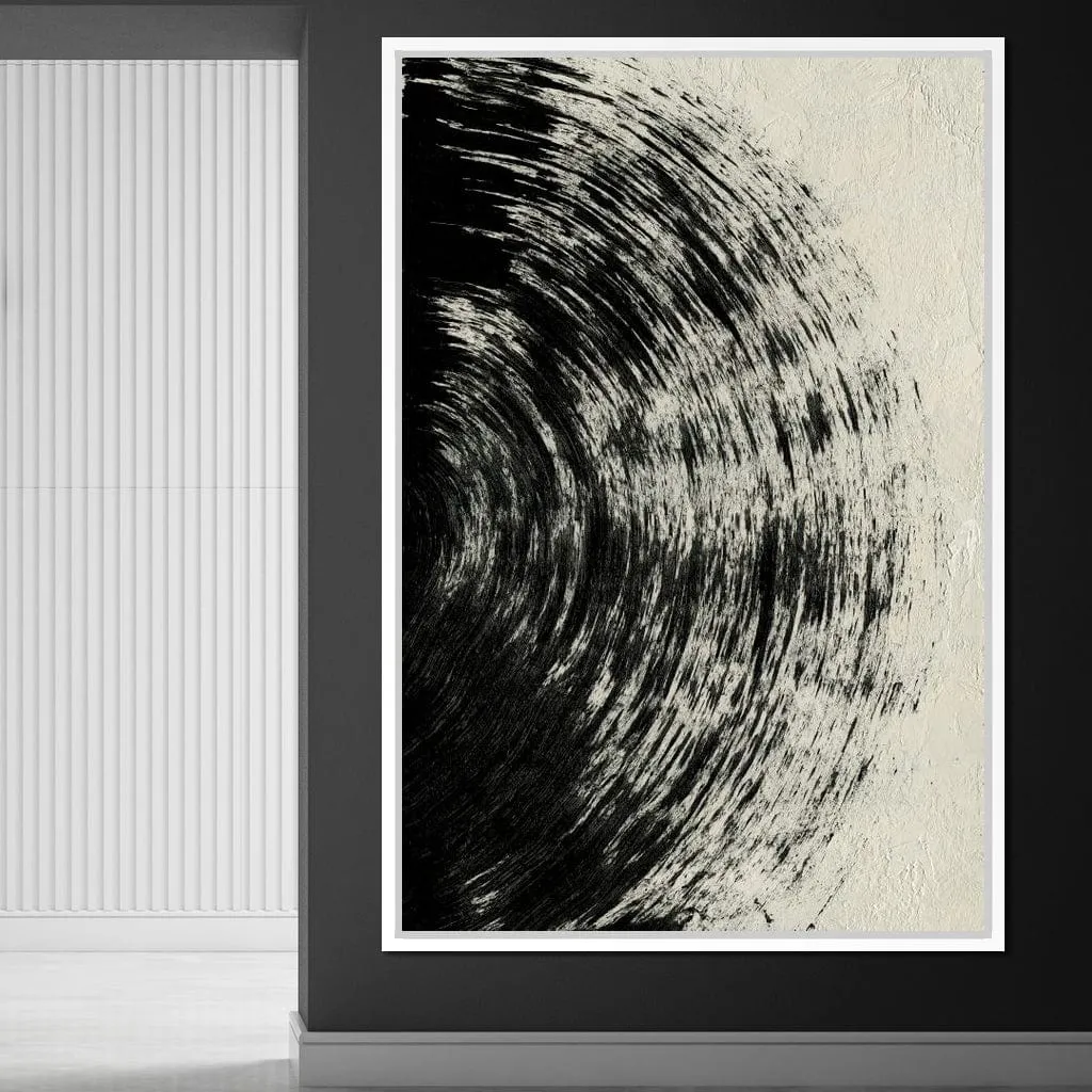 Abstract Black Circle - Evgeny Vetrov