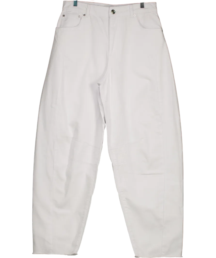 Aligne White Courage Barrel Leg Jeans W30