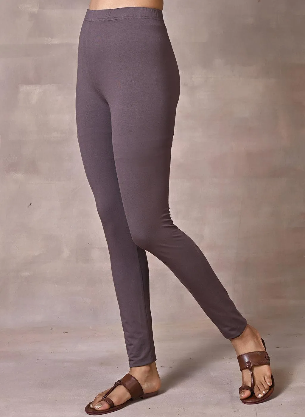Ash Grey Plain Tight