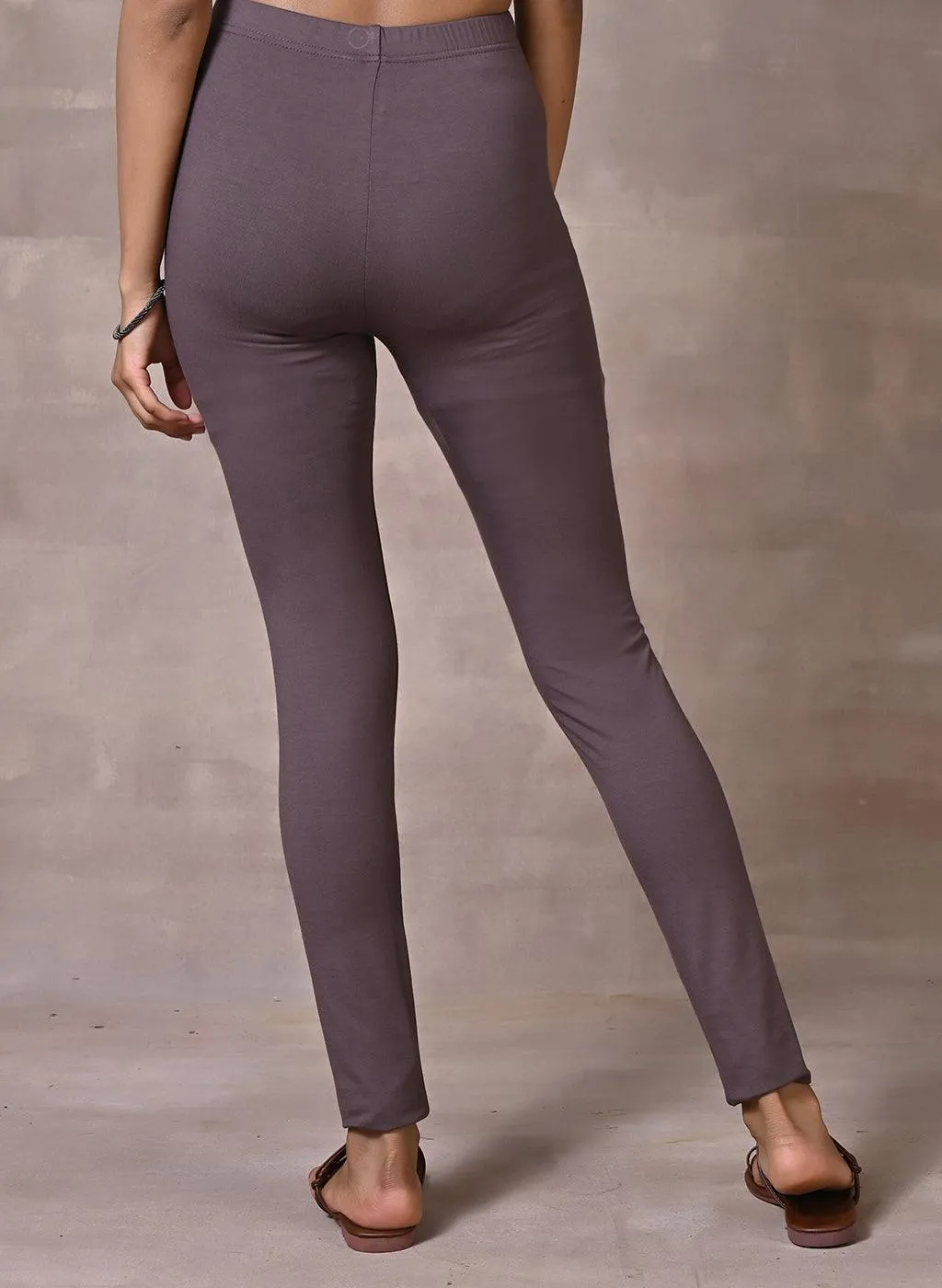 Ash Grey Plain Tight
