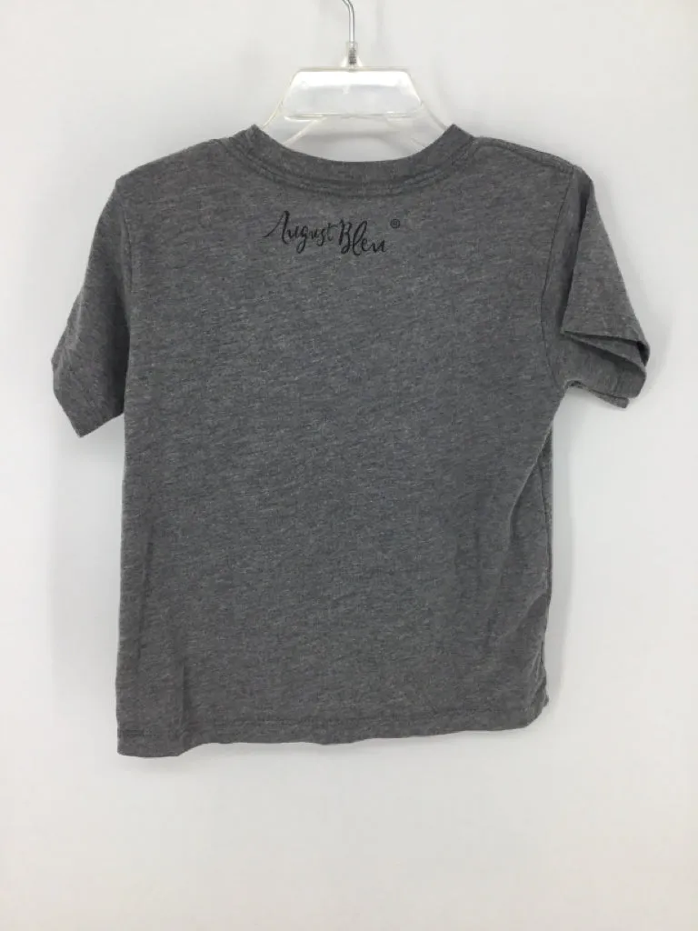 August Bleu Child Size 3 Gray Easter T-Shirt