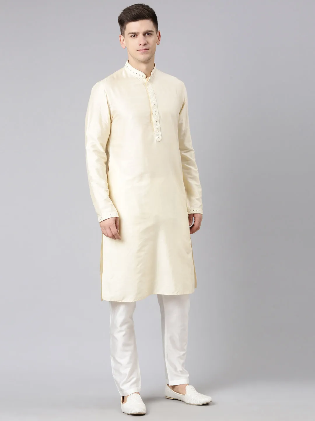 Beige Dori Embroidery Jacket