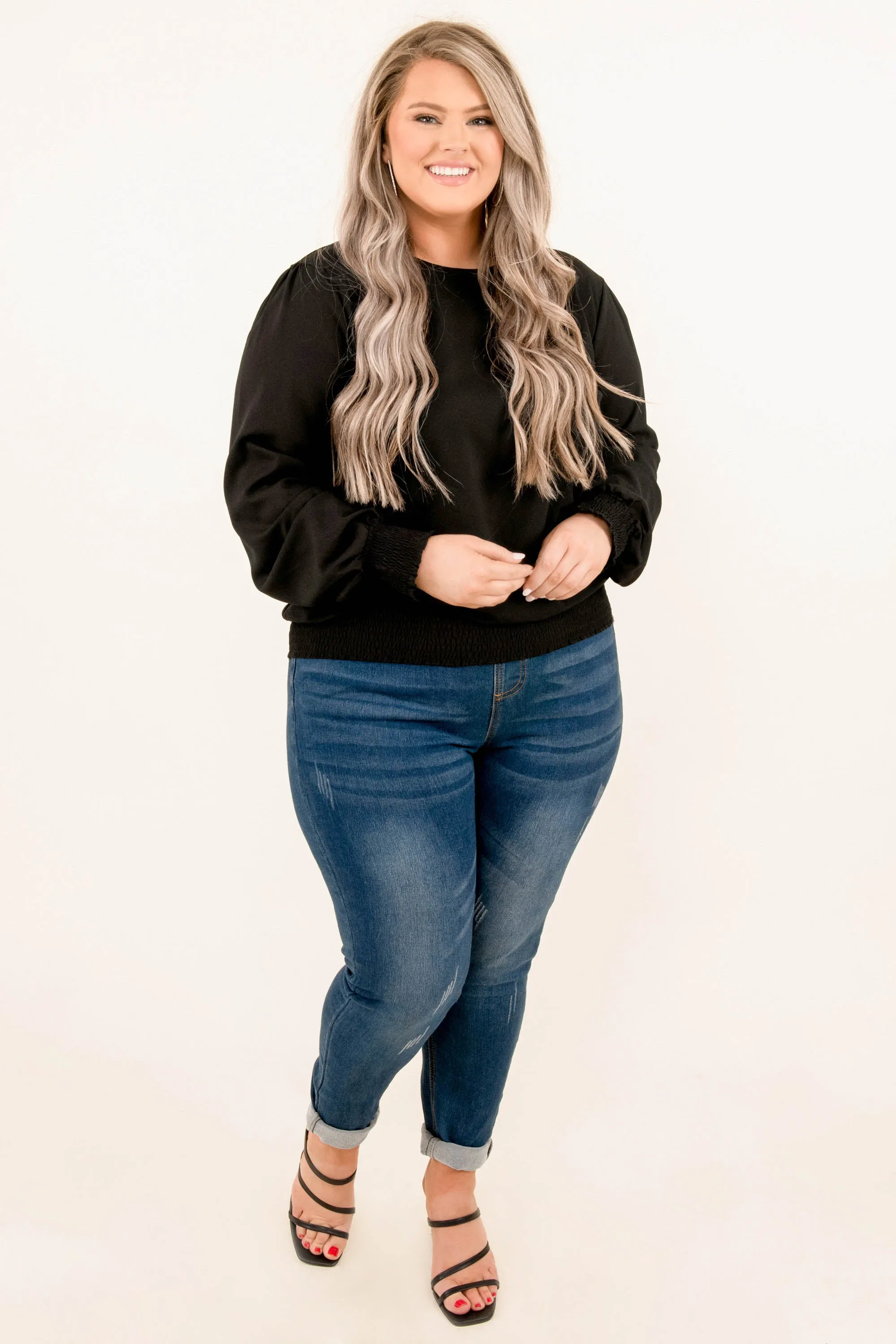 Bells In Santa Fe Top, Black