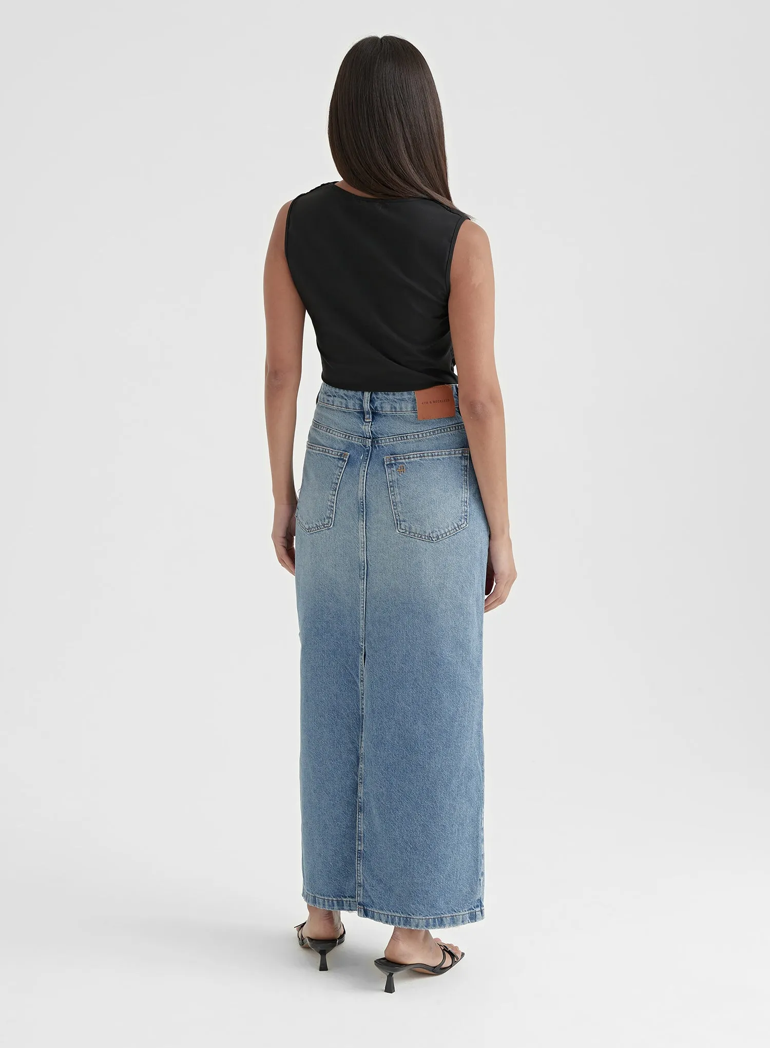 Black Cowl Neck Top - Lexi