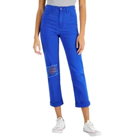 CELEBRITY PINK - Ripped Roll-Cuff Jeans