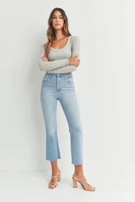 Cropped Demi Flare Jeans