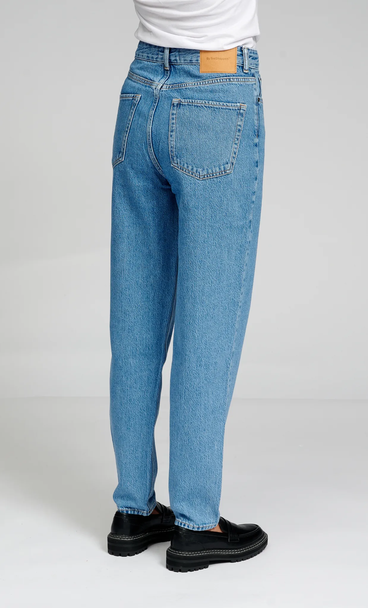De Originale Performance Mom Jeans - Light Blue Denim
