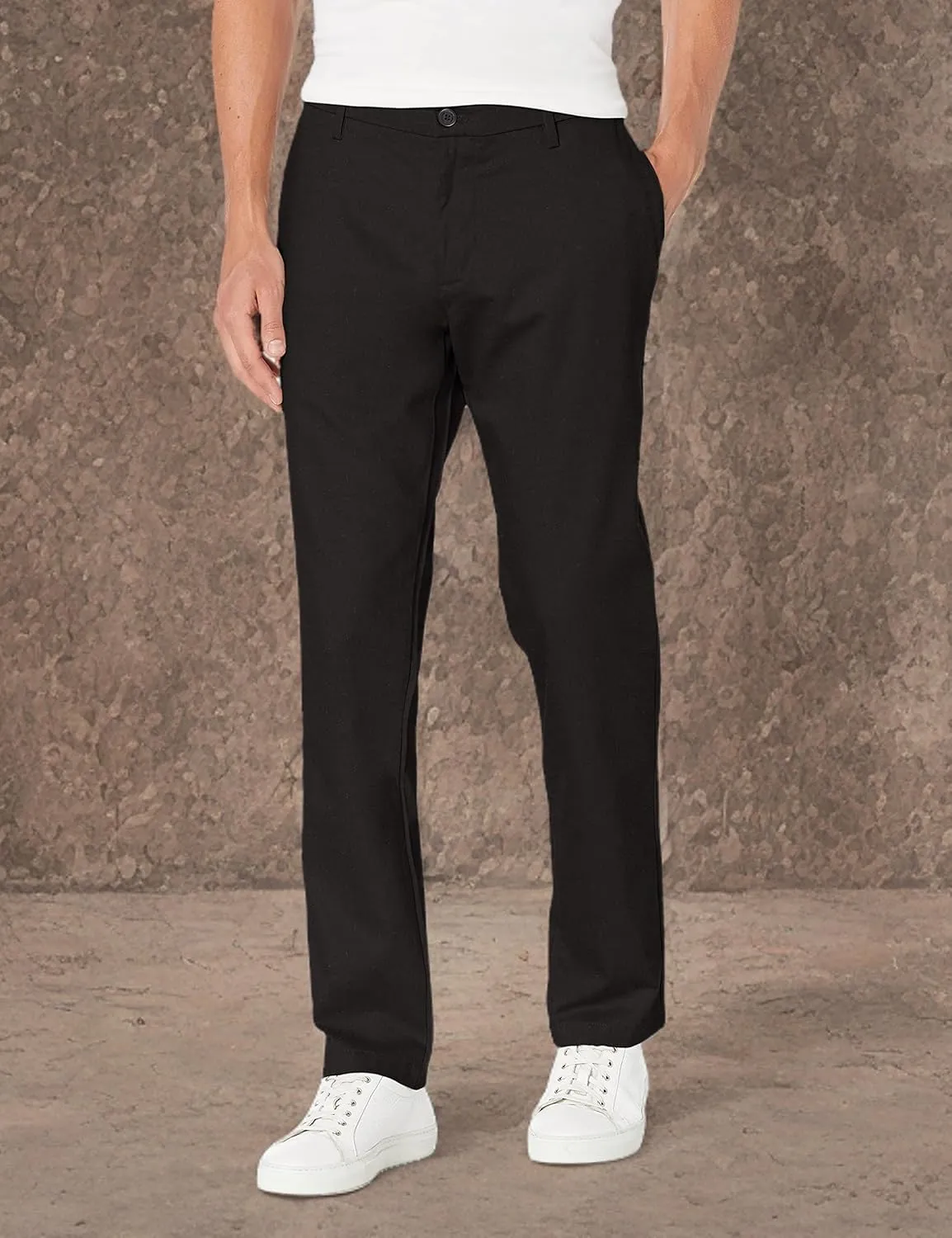 Dockers Men's Athletic Fit Signature Khaki Lux Cotton Stretch Pants