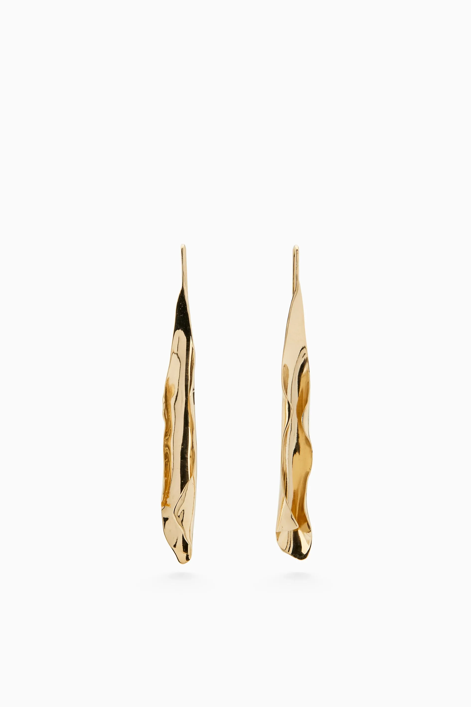 Flare Earrings | Gold