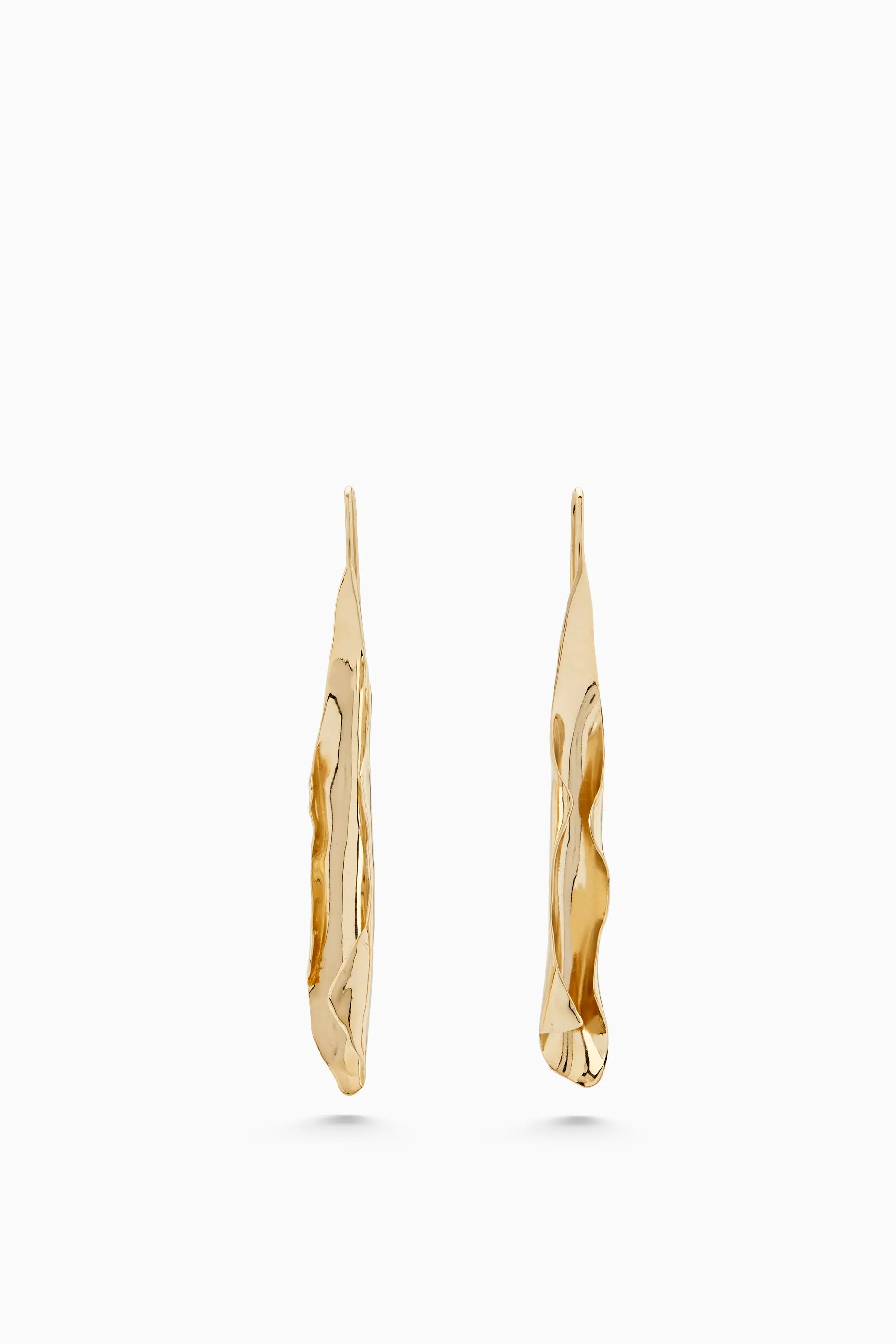 Flare Earrings | Gold