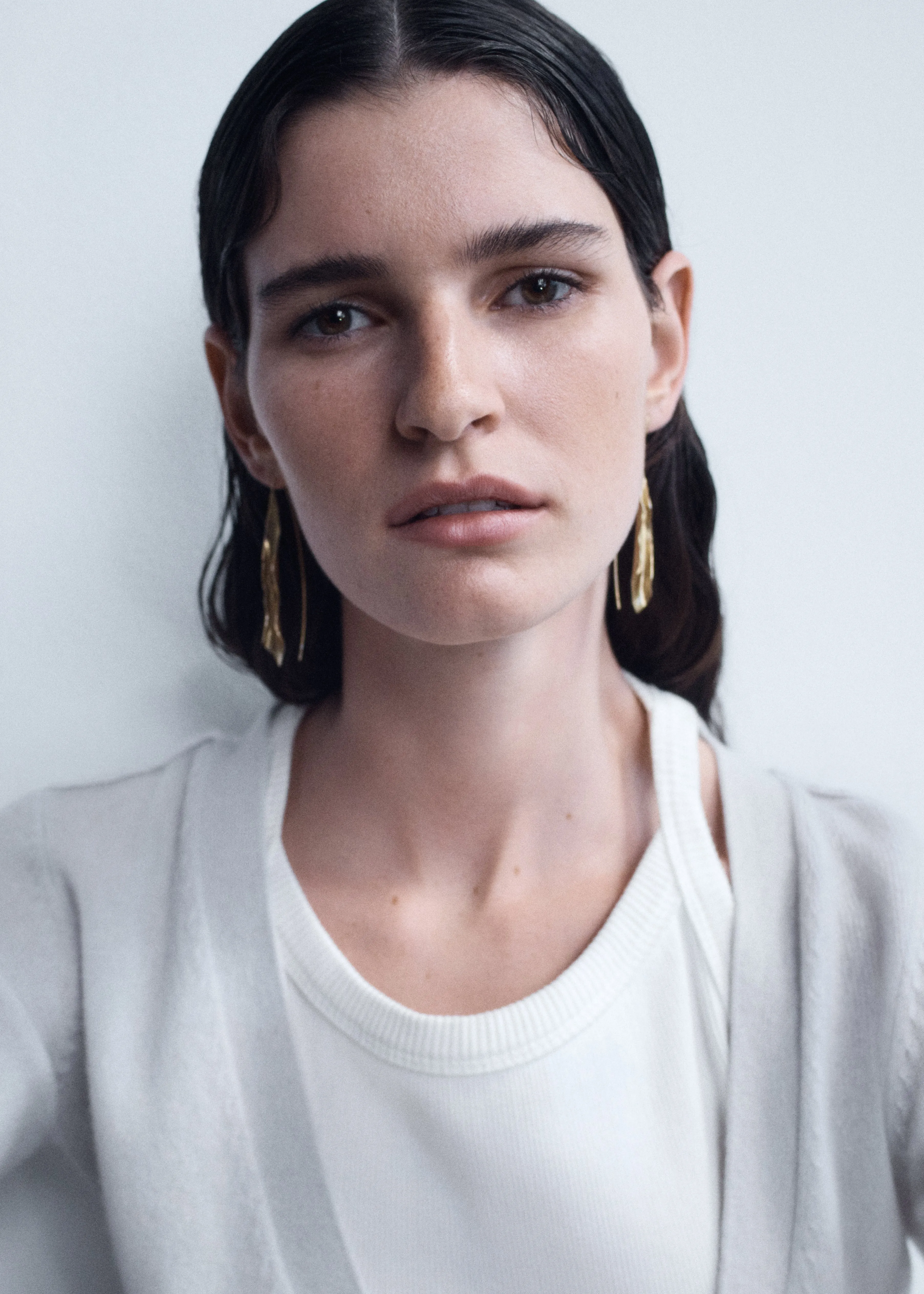 Flare Earrings | Gold
