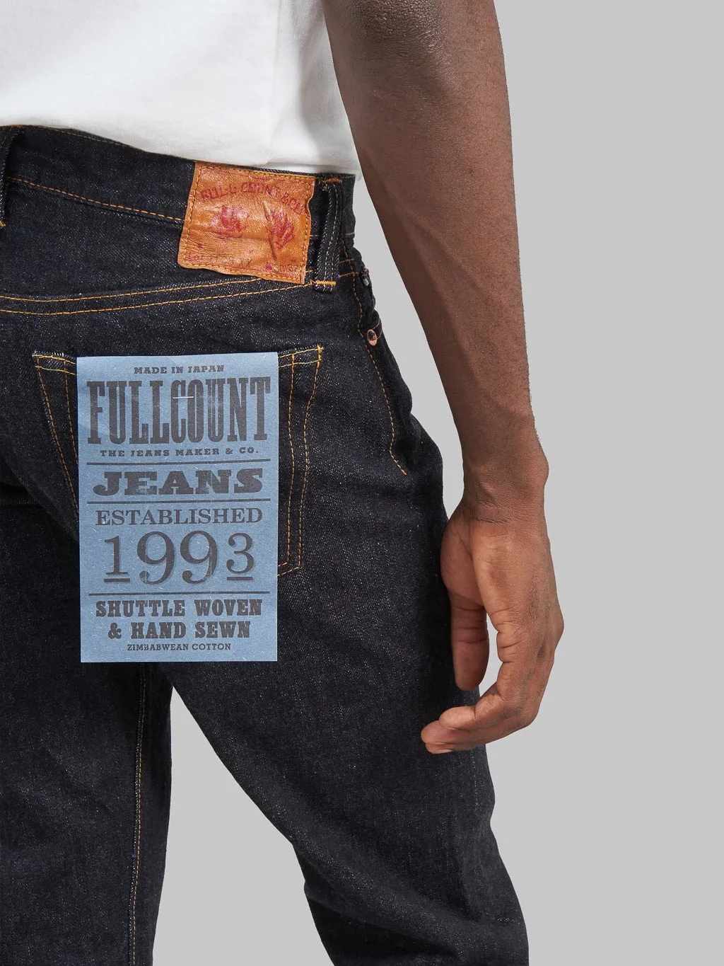 Fullcount 1108XXW 15.5oz Slim Straight Jeans