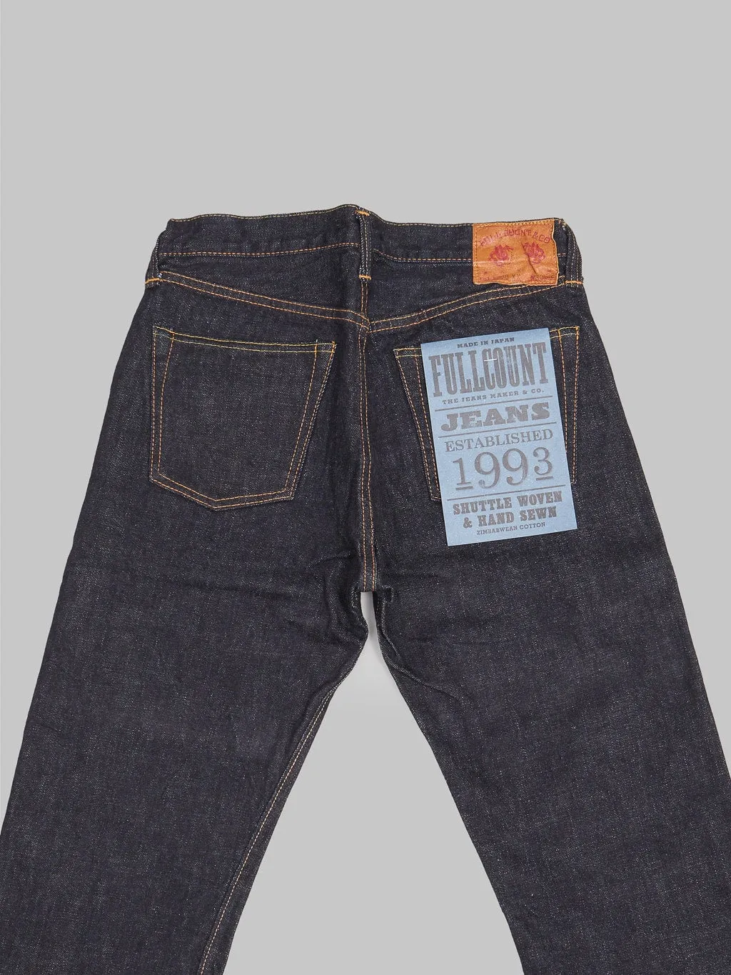 Fullcount 1108XXW 15.5oz Slim Straight Jeans