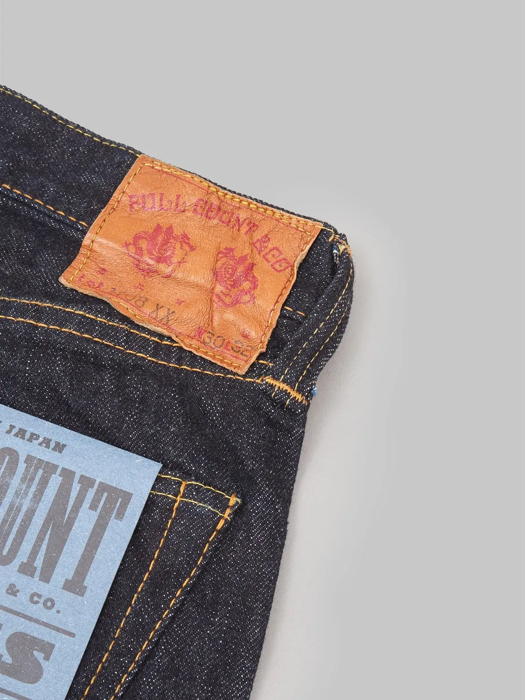 Fullcount 1108XXW 15.5oz Slim Straight Jeans