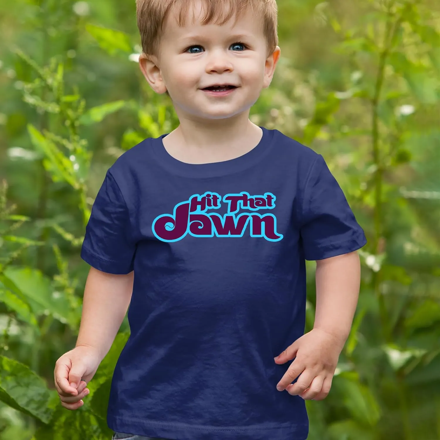 Hit That Jawn Philly Baseball Toddler T-Shirt, Soft Cotton