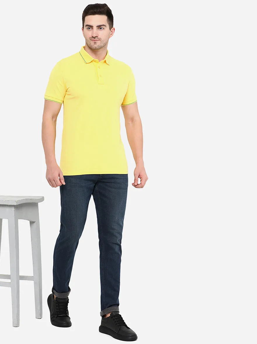 Ink Blue Washed Straight Fit Jeans | JadeBlue