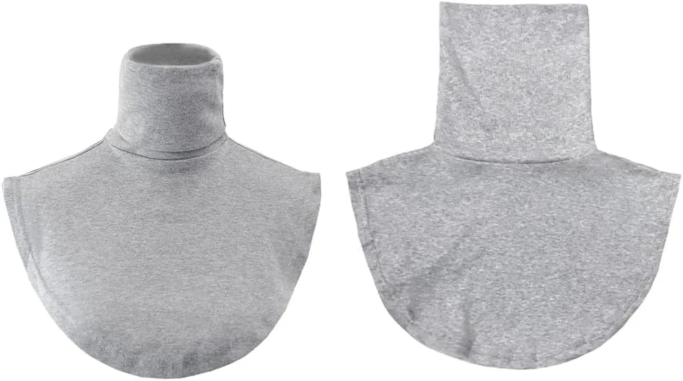 Joyci Fashion Turtleneck False Collar Winter Unisex Cotton Simple Dickey Collar