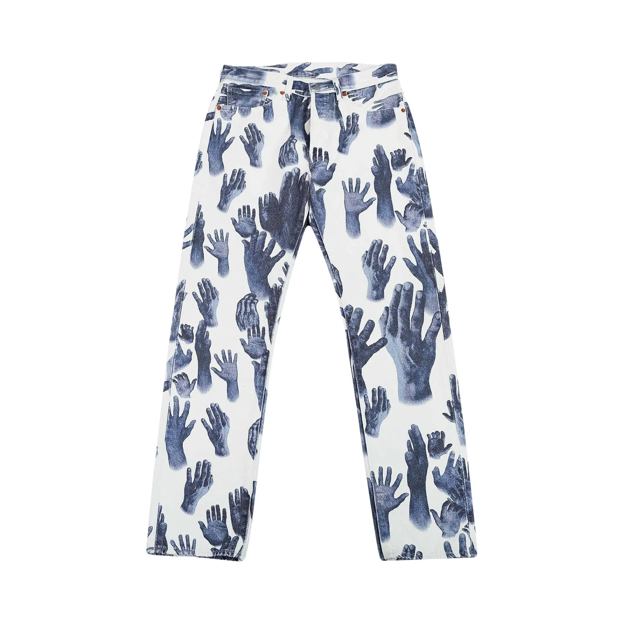 Levis x Denim Tears 501 Original Fit Jeans, White