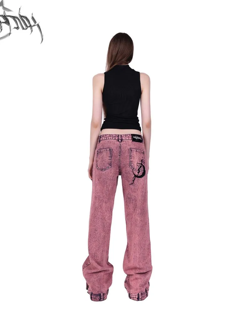 Loose Street Slit Jeans【s0000002026】