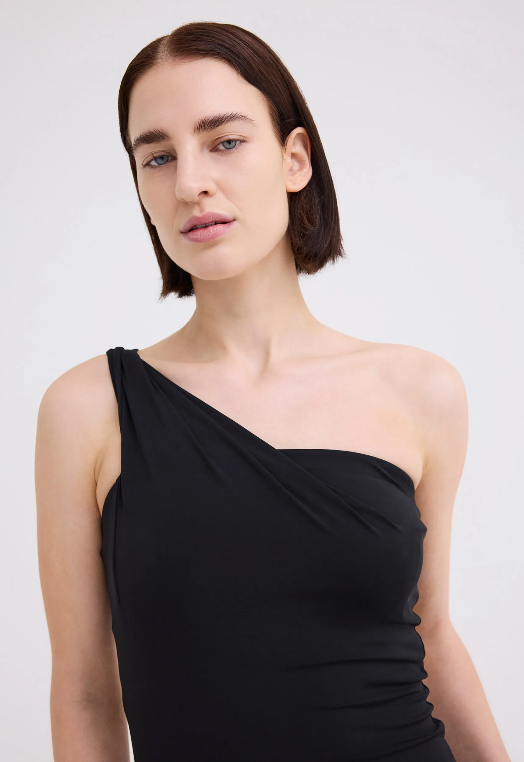 Lyas Jersey Maxi Dress - Black