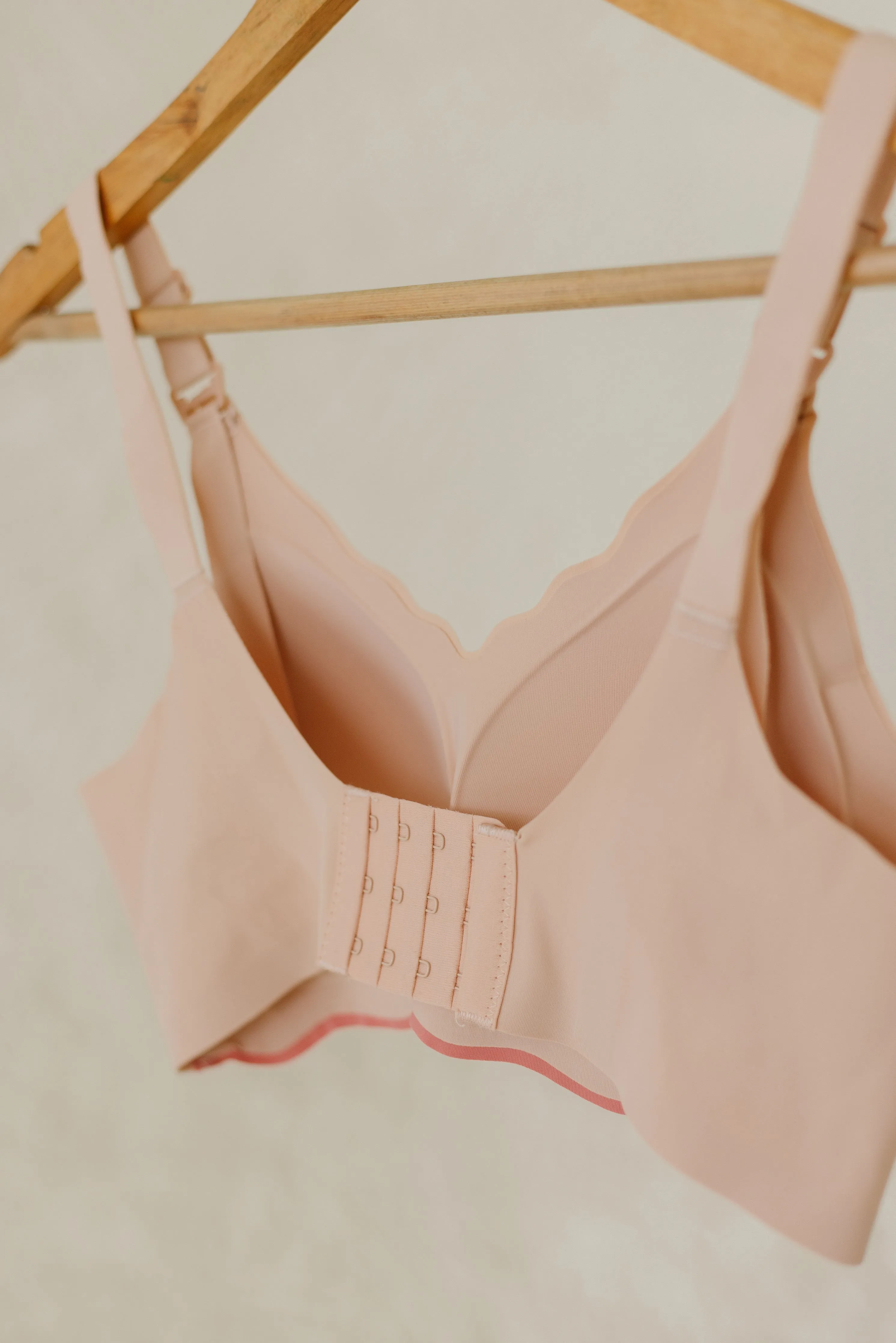 Maisie Maternity Wireless Scalloped Nursing Bra