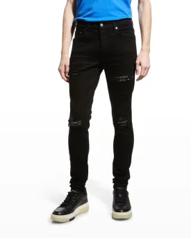 Men's skinny jeans MX1 Bandana Repair Amiri