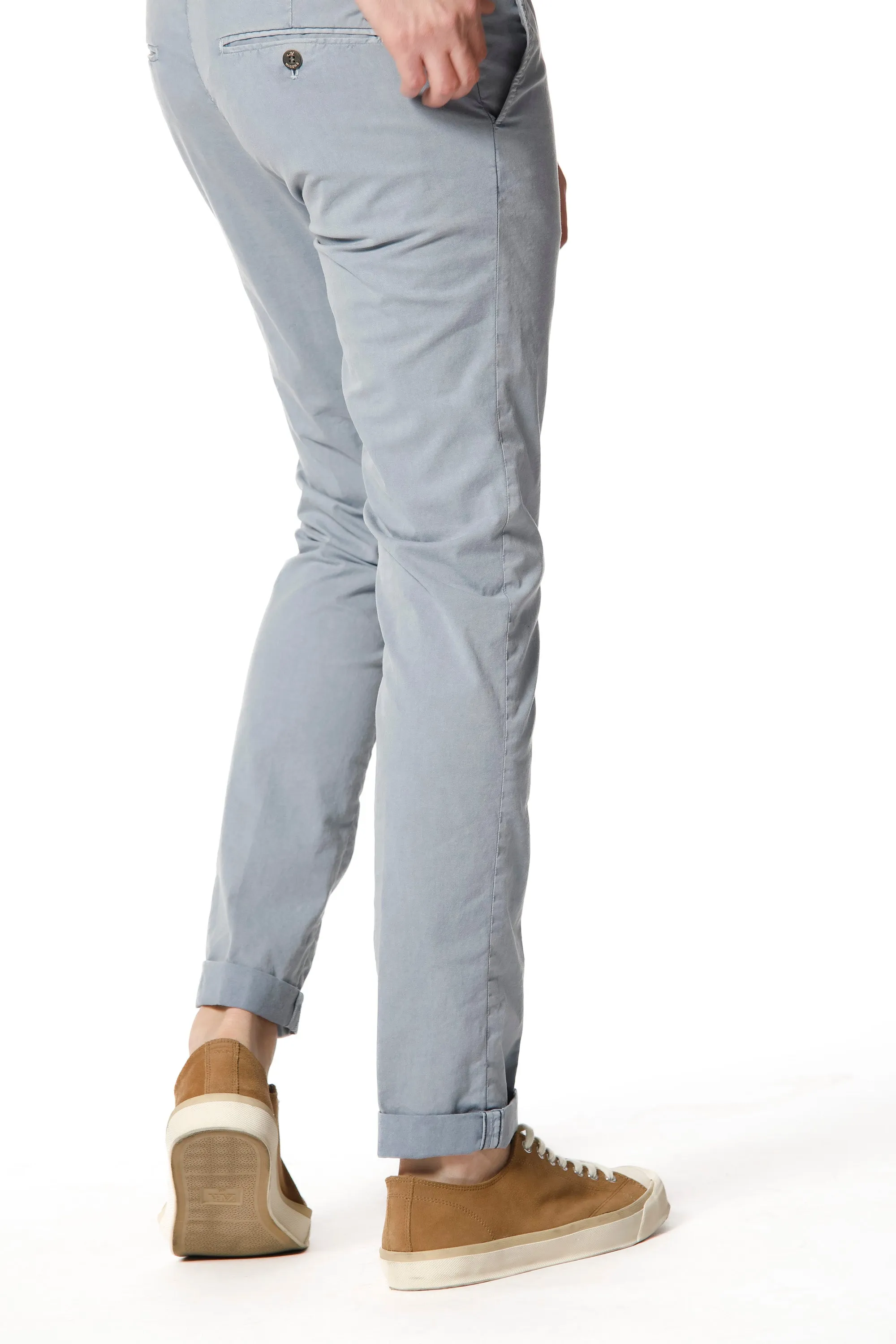 Milano Style Essential pantalone chino uomo in twill stretch extra slim fit