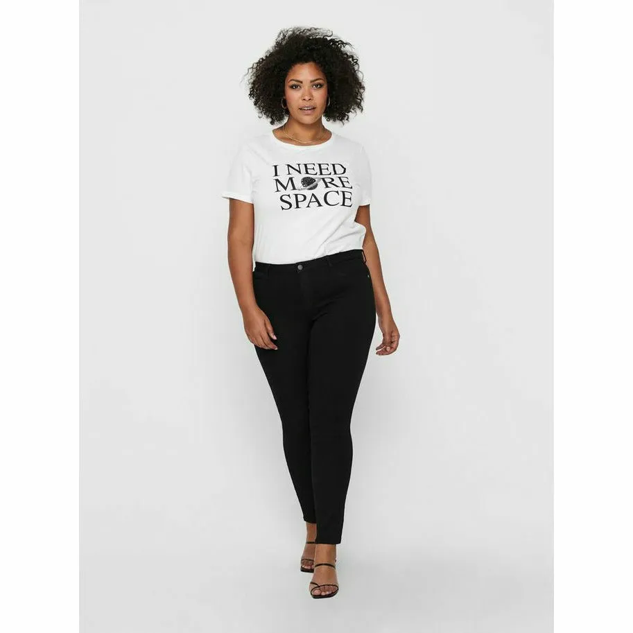 Only Carmakoma Black Skinny Jeans