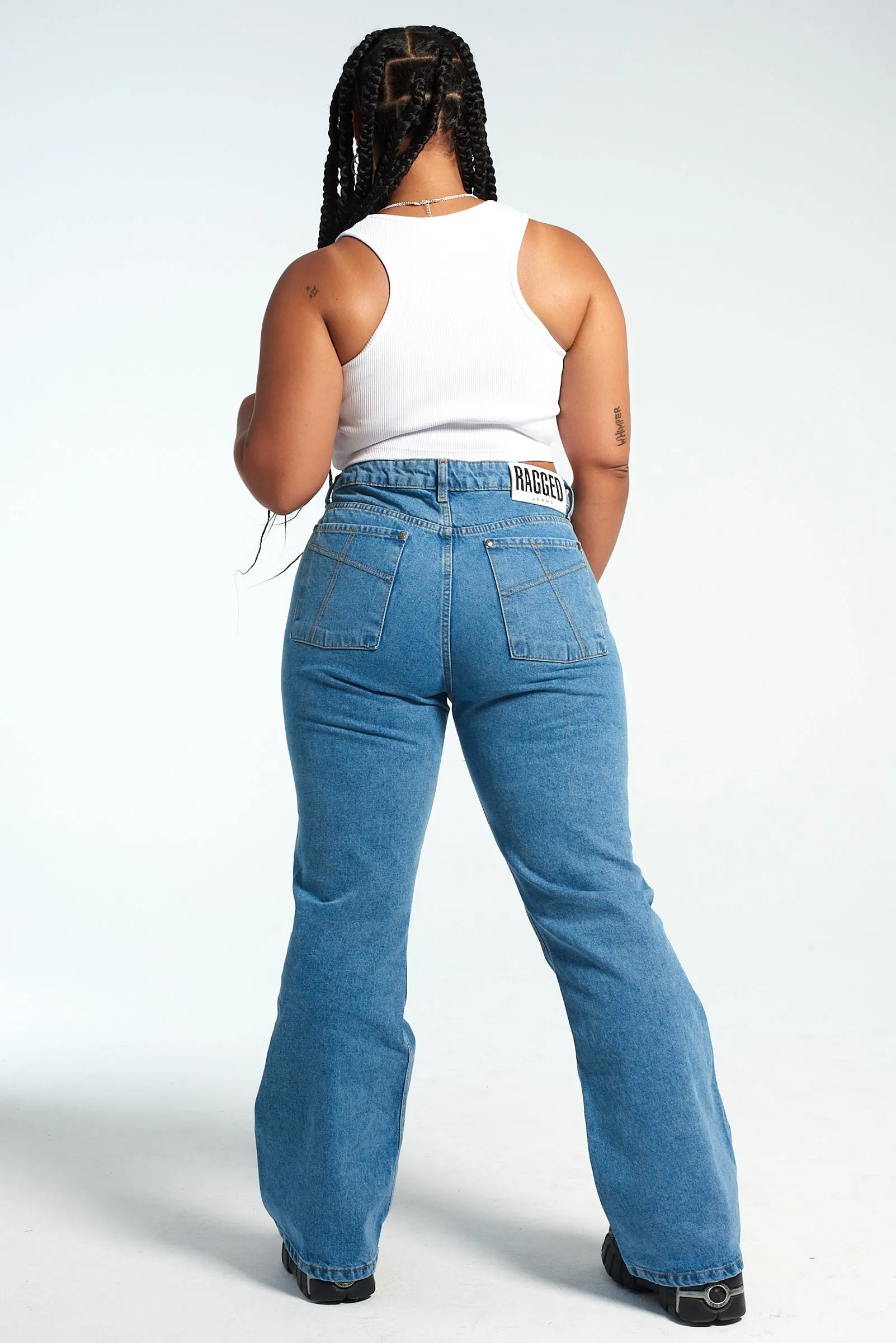 Organic Boot Cut Dakota Jean Light Blue