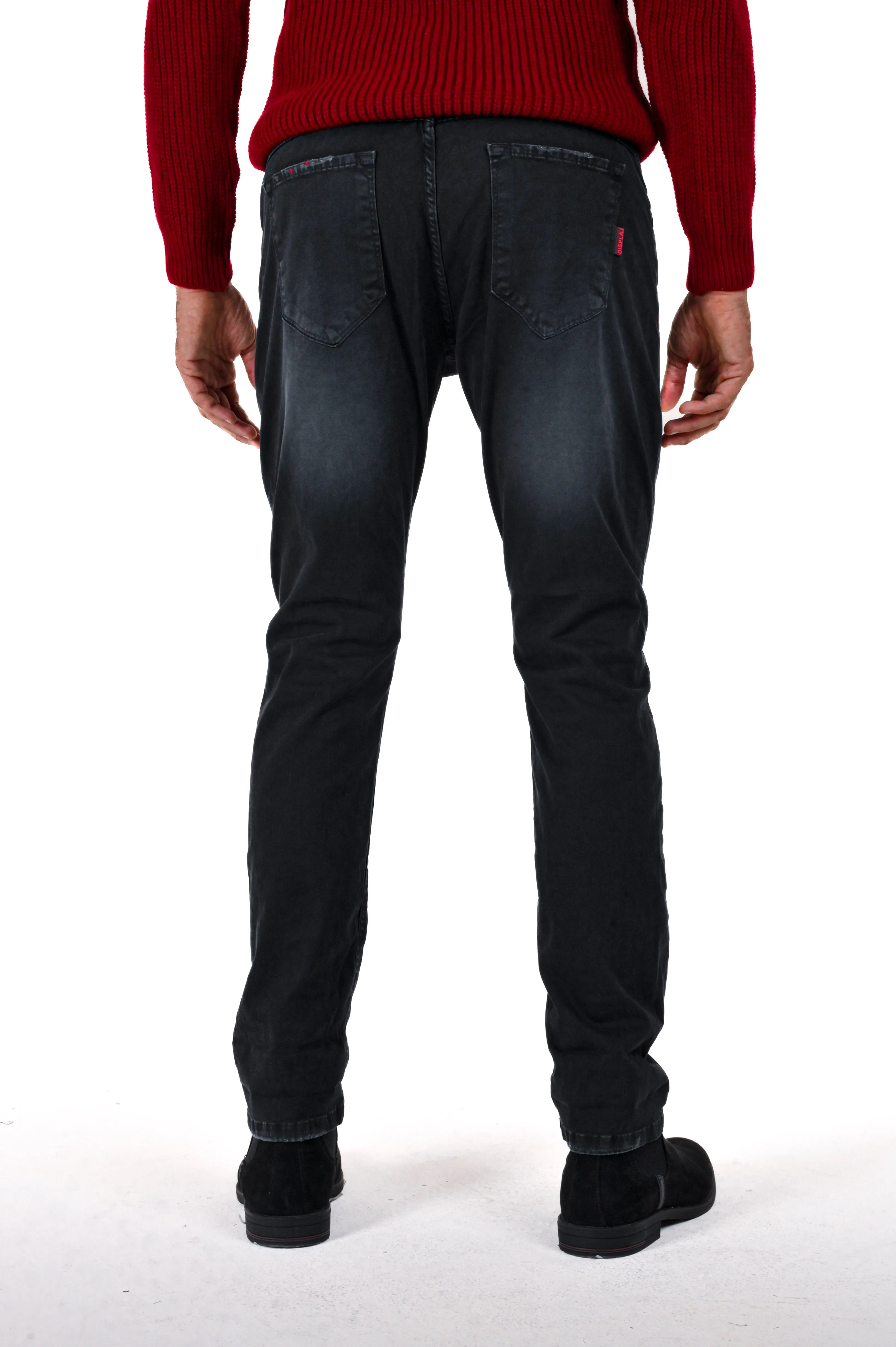 Pantaloni uomo in cotone slim fit AI 5124 in vari colori - Displaj