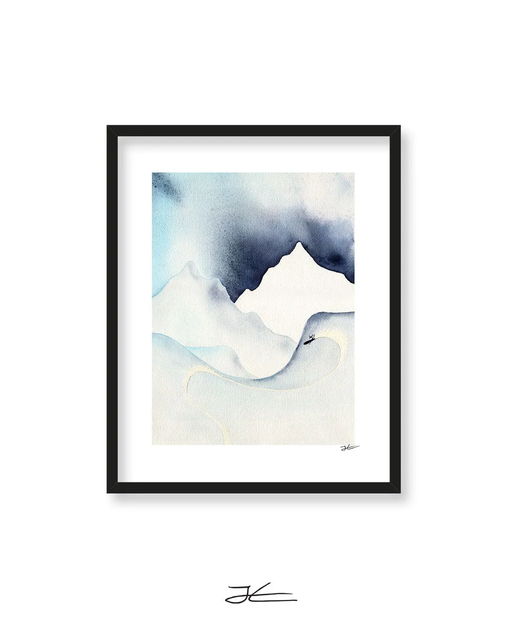 Pow Surf 2 - Print/ Framed Print