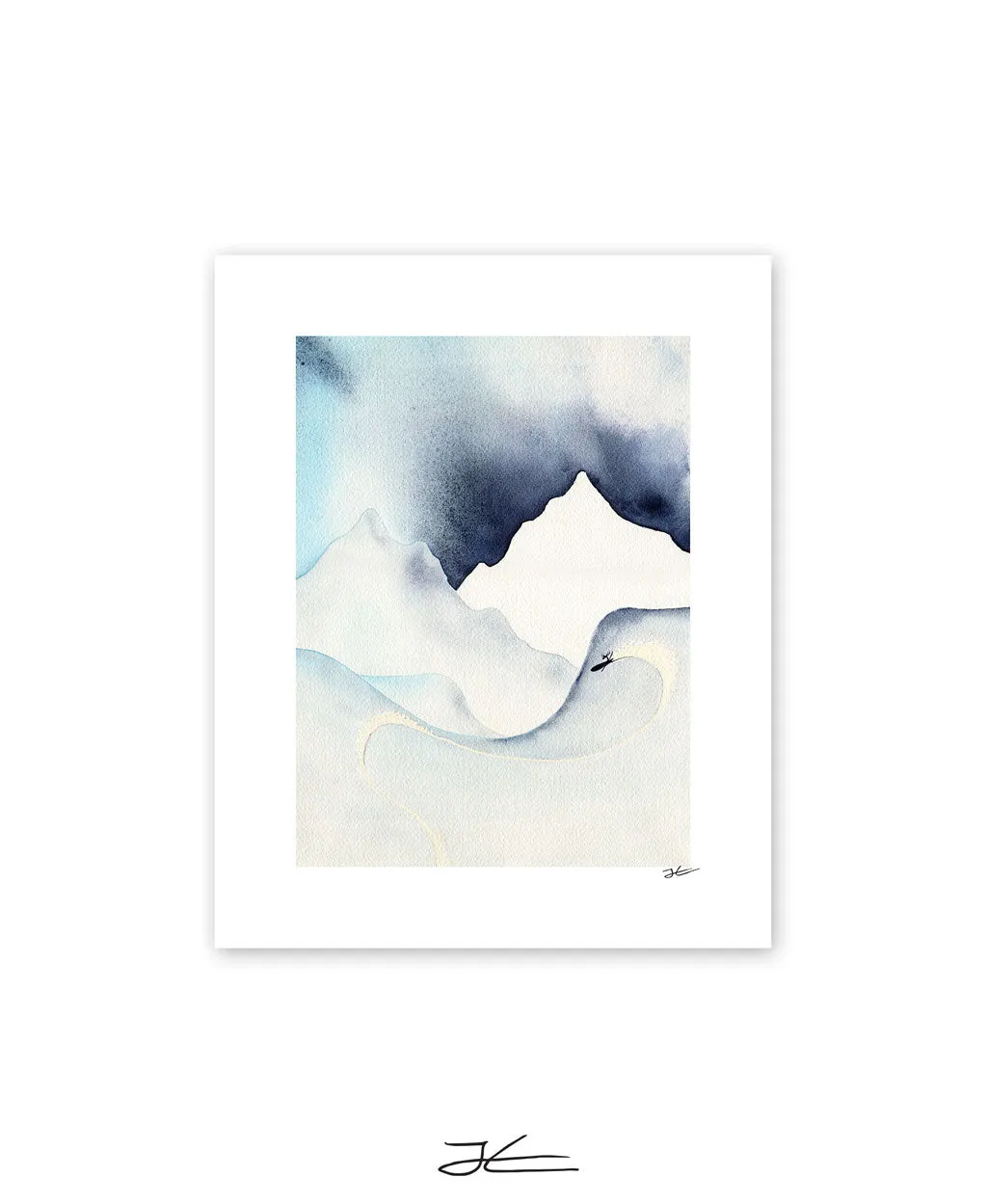 Pow Surf 2 - Print/ Framed Print