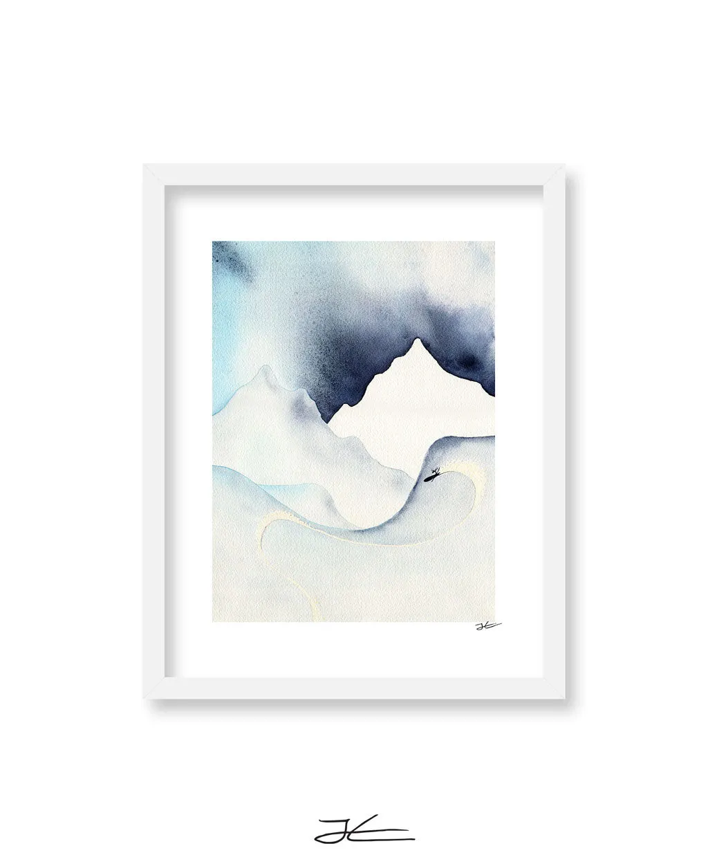 Pow Surf 2 - Print/ Framed Print