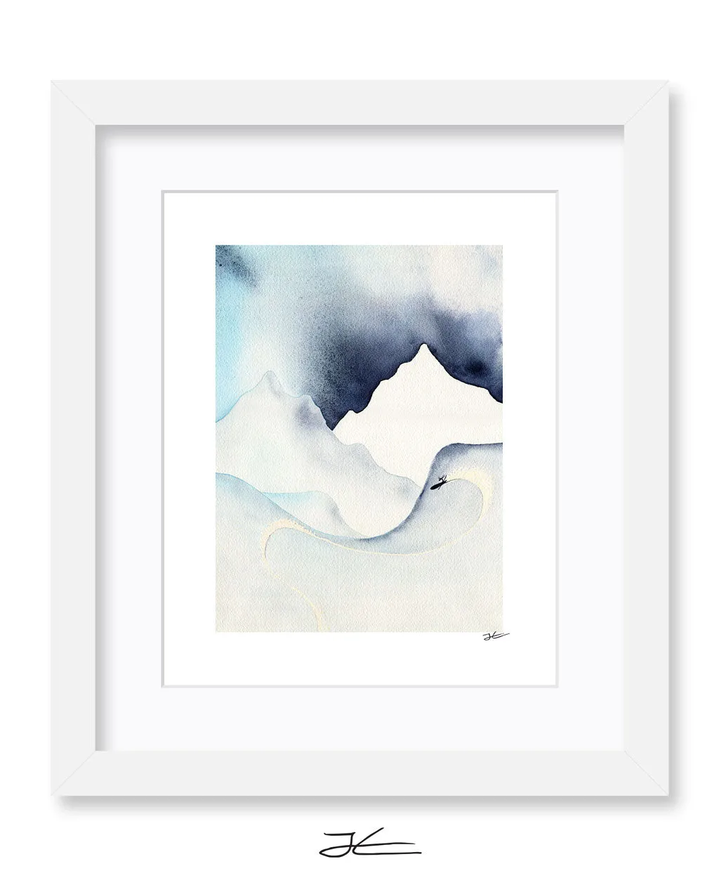 Pow Surf 2 - Print/ Framed Print