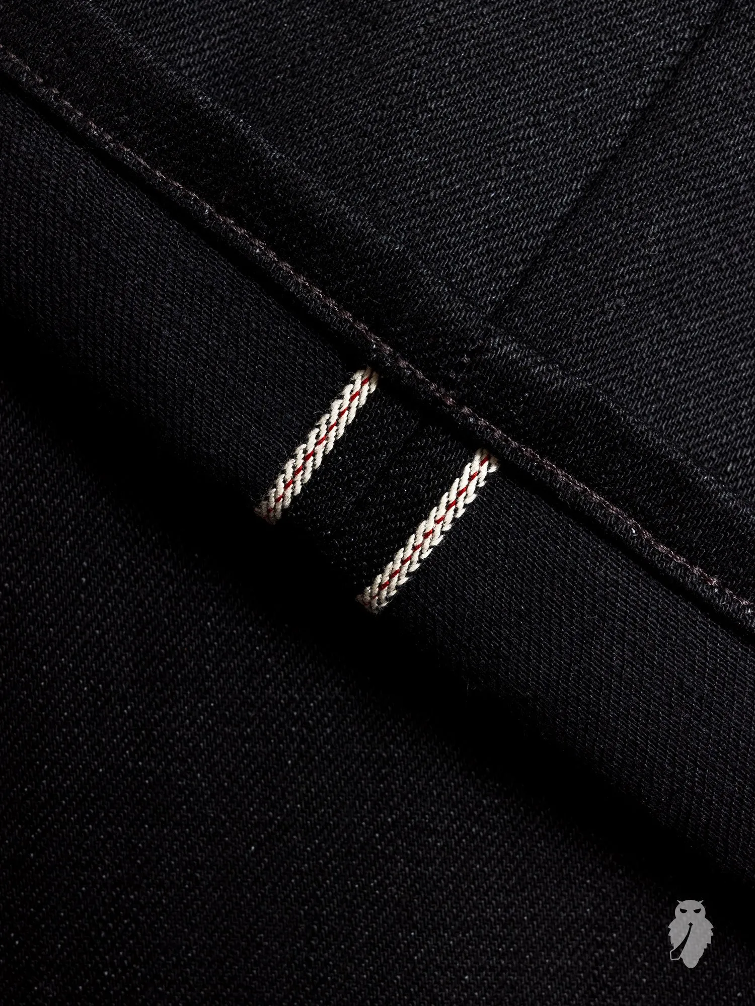 "Thunder Black" 14oz Selvedge Denim - Nash Tapered