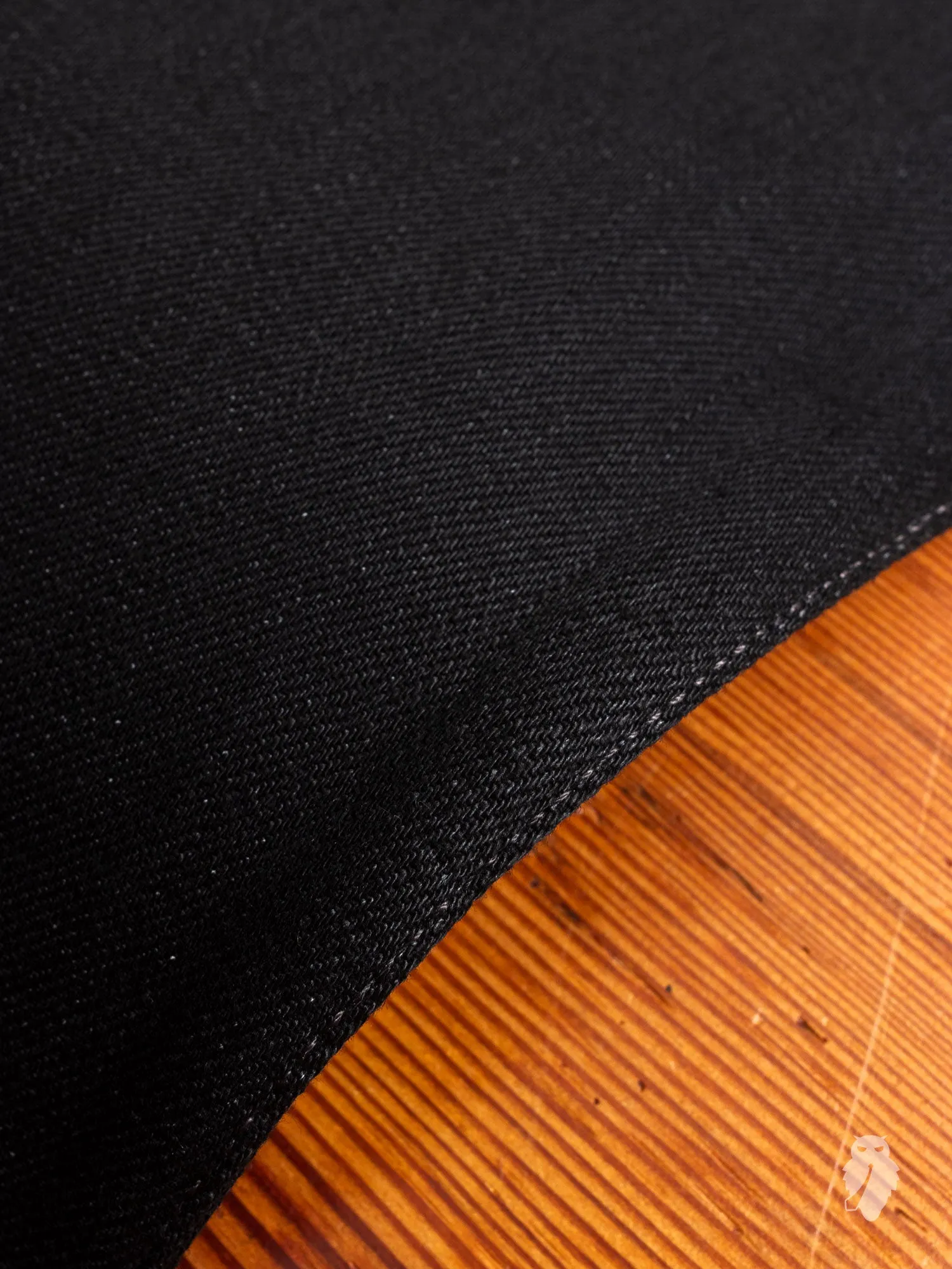 "Thunder Black" 14oz Selvedge Denim - Nash Tapered