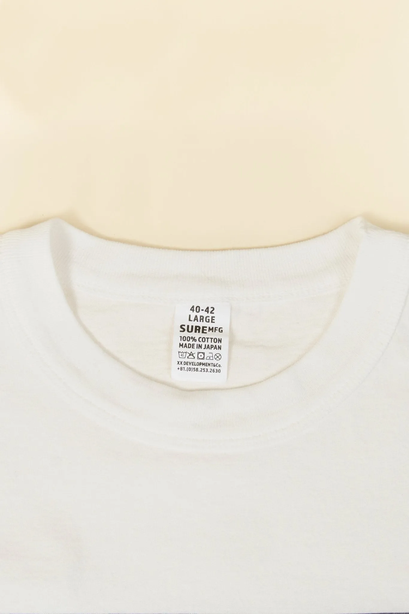 TCB Jeans x XX Development "Boys On Dreams" T-shirt - White