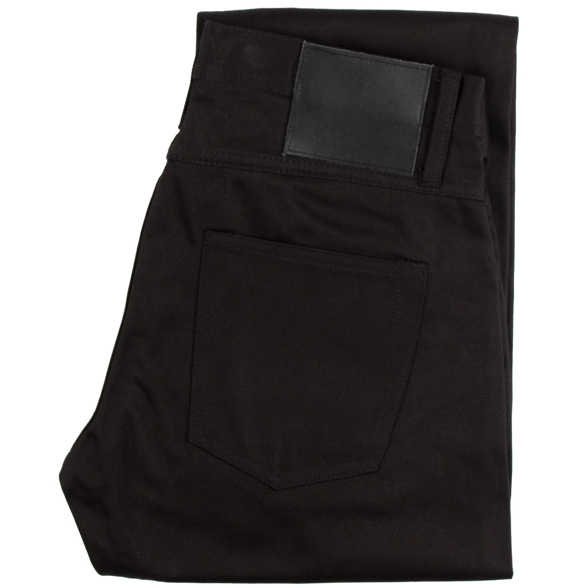 UB355 Straight Fit - 12.5oz Black Selvedge Chino