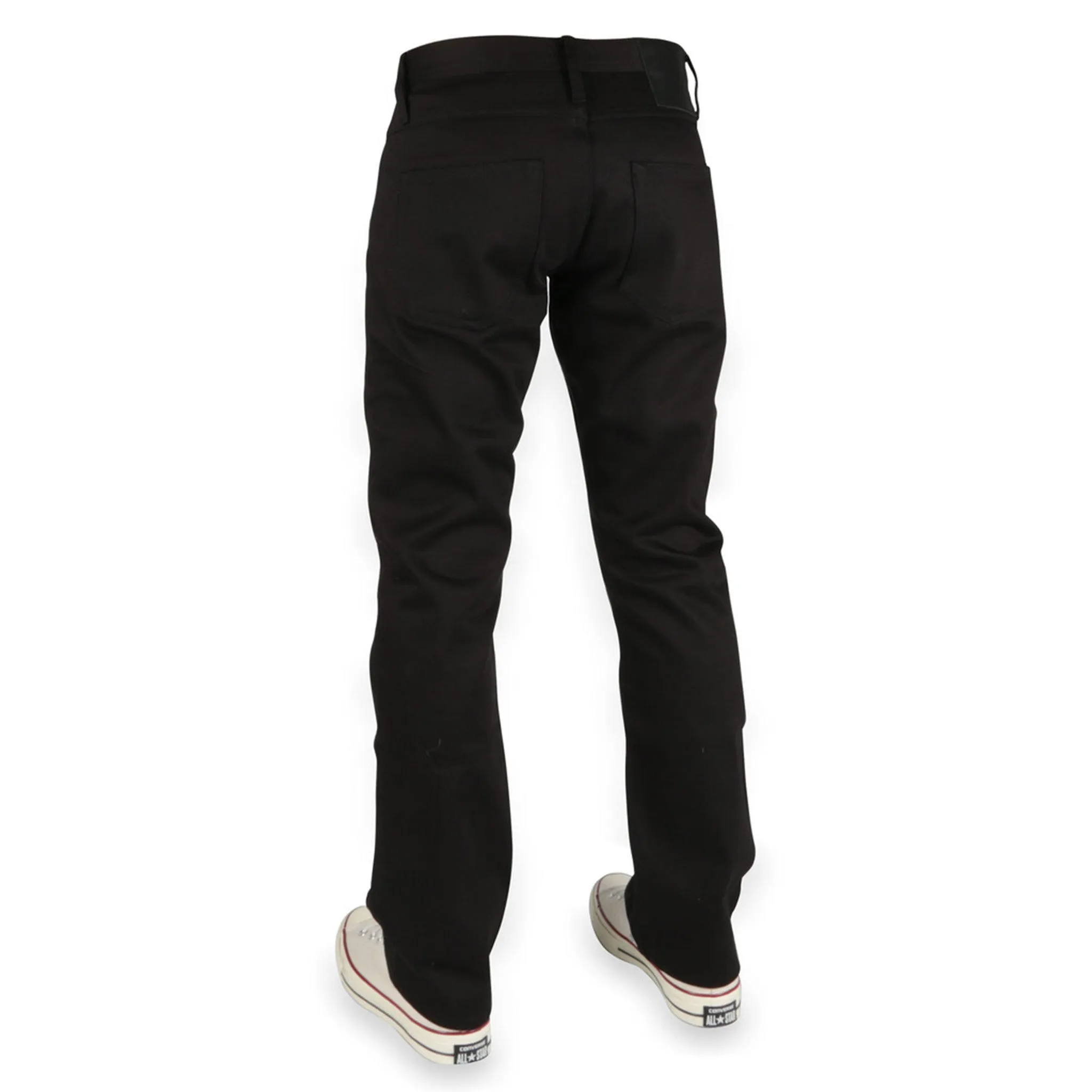 UB355 Straight Fit - 12.5oz Black Selvedge Chino