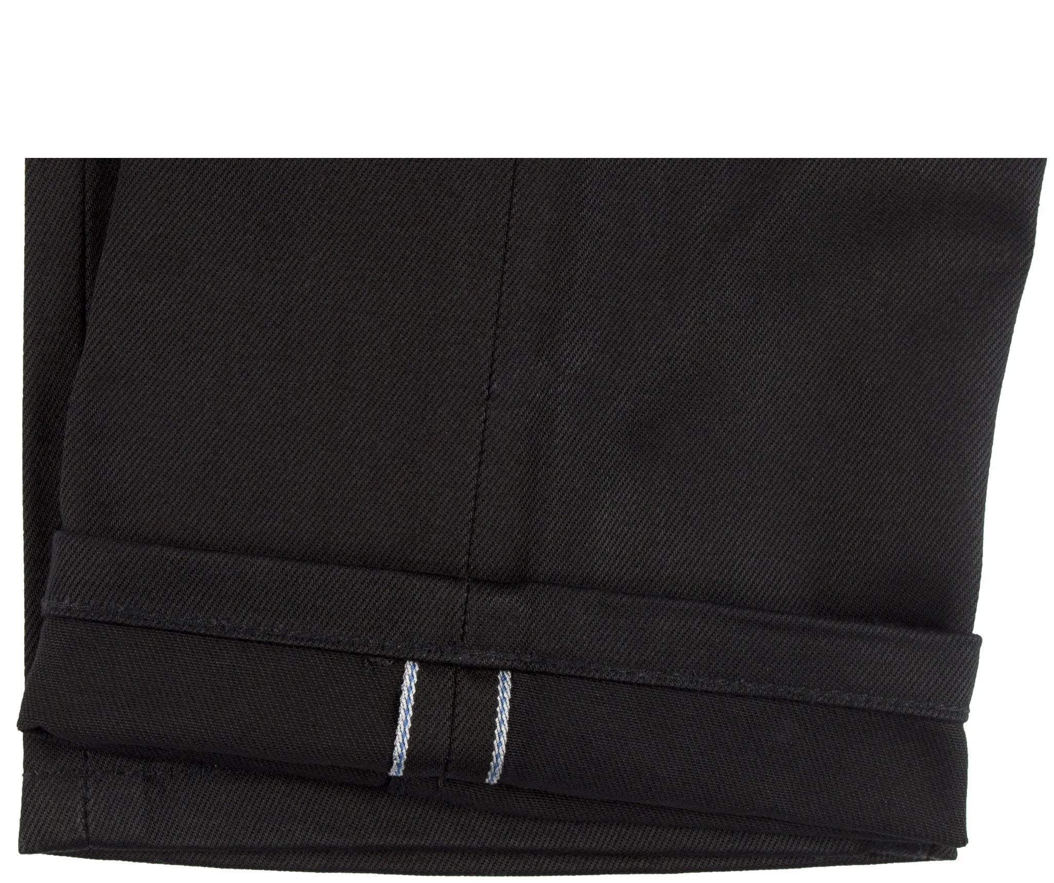 UB355 Straight Fit - 12.5oz Black Selvedge Chino